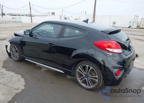 2017 Hyundai Veloster Turbo from USA, damaged, VIN KMHTC6AE3HU314078